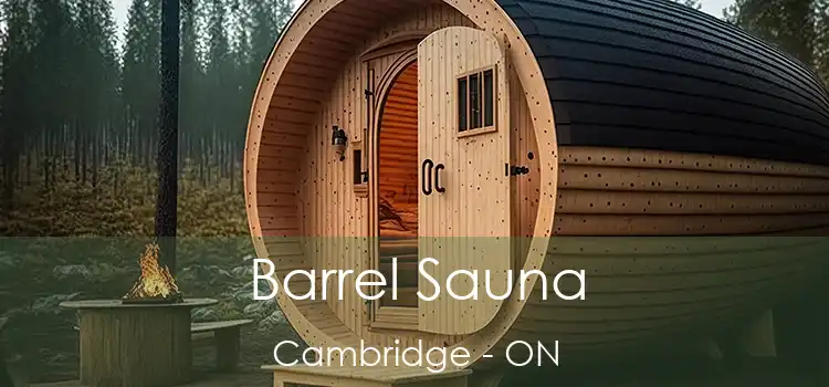  Barrel Sauna Cambridge - ON