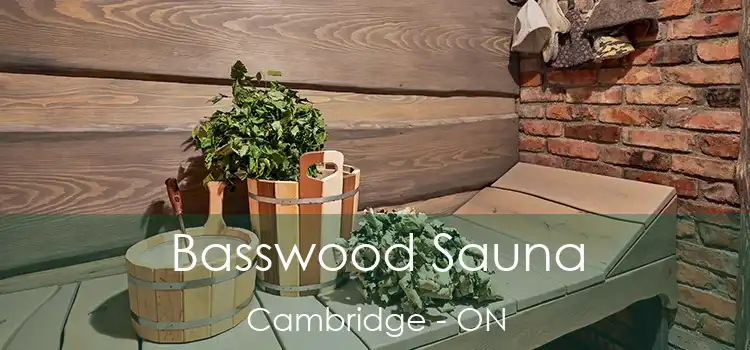  Basswood Sauna Cambridge - ON