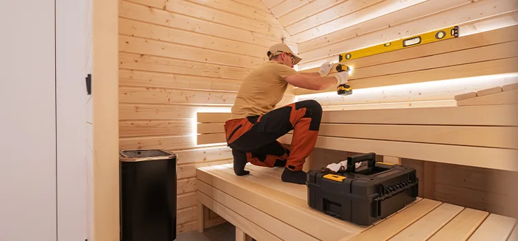 Commercial Sauna Installation in Cambridge, ON