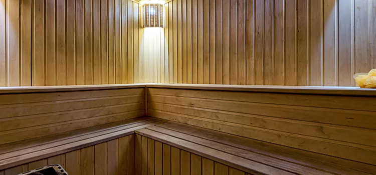 Modern Outdoor Sauna  Setup in Cambridge, Ontario