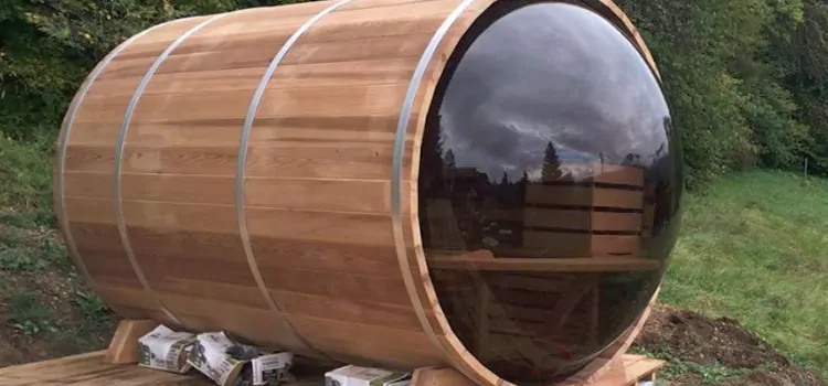 Panorama 4-Person Glass Cabin Sauna Maintenance in Cambridge, Ontario