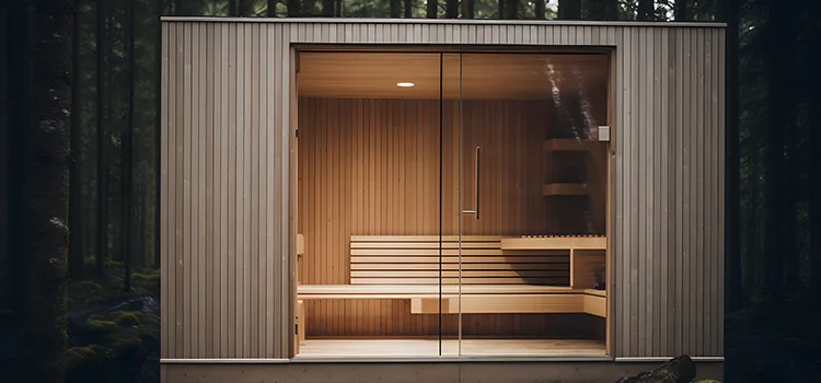 Outdoor Prefabricated Sauna Installation Services in Cambridge, ON