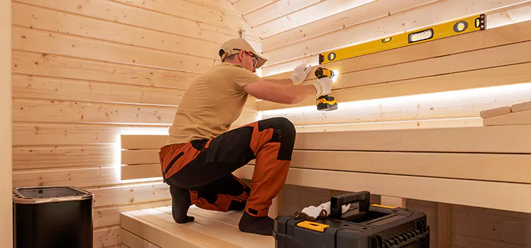 Residential Sauna Assembly And Installation in Cambridge, Ontario
