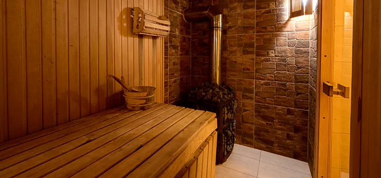Traditional Sauna Cabin Conversion in Cambridge, Ontario