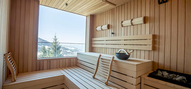 Infrared Sauna Glass Window Installation in Cambridge, ON