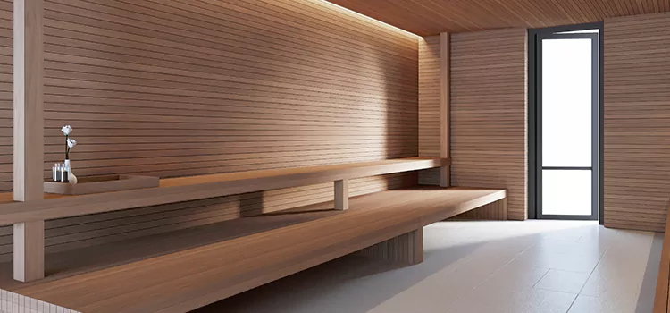 Spruce Wood Sauna Maintenance in Cambridge, ON