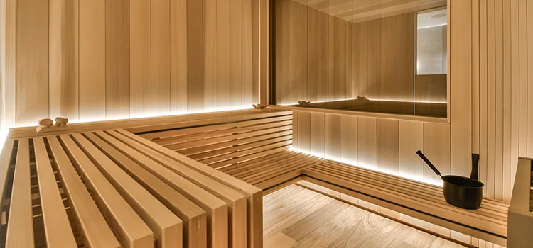 Cedar Wood Sauna Customization in Cambridge, ON