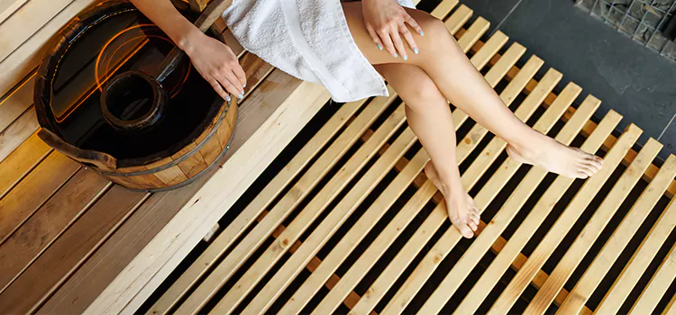 Composite Sauna Deck Installation in Cambridge, ON