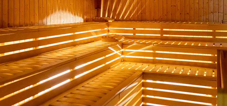 Renovation of Sauna for Gym in Cambridge, Ontario