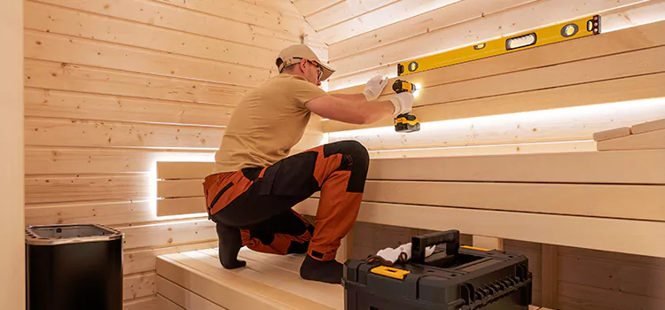 Outdoor Sauna Installation Service in Cambridge, ON