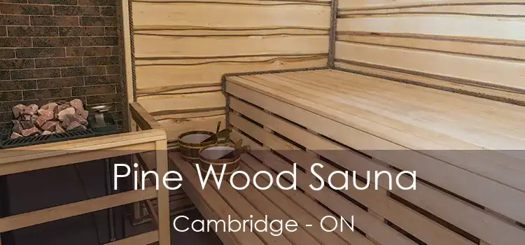  Pine Wood Sauna Cambridge - ON