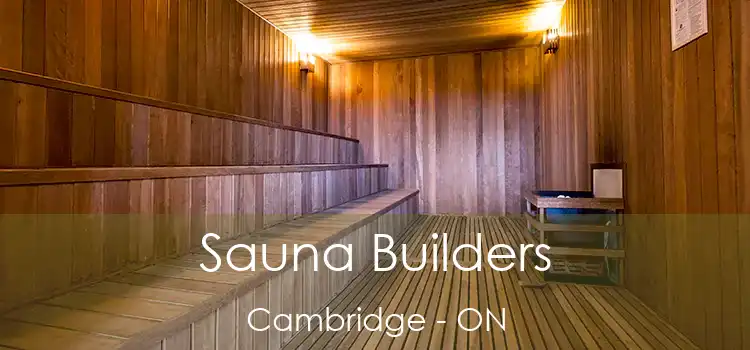  Sauna Builders Cambridge - ON