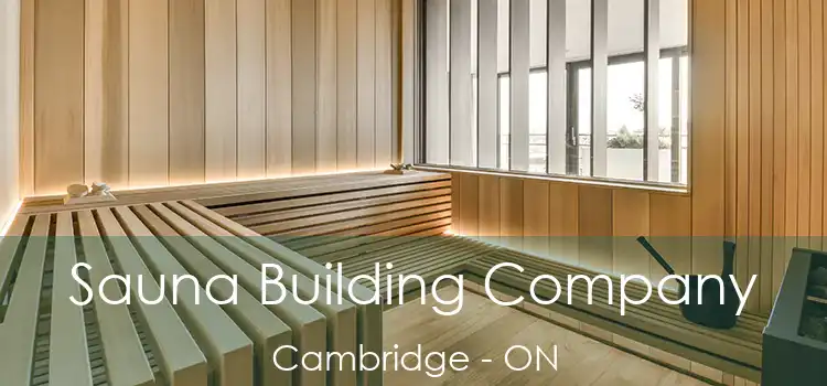  Sauna Building Company Cambridge - ON