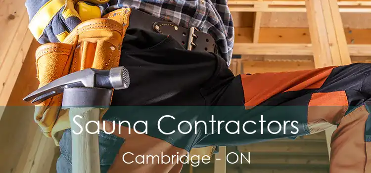  Sauna Contractors Cambridge - ON