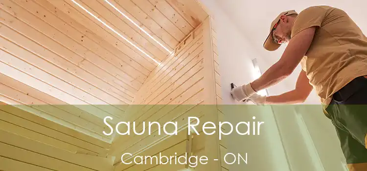  Sauna Repair Cambridge - ON