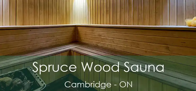  Spruce Wood Sauna Cambridge - ON