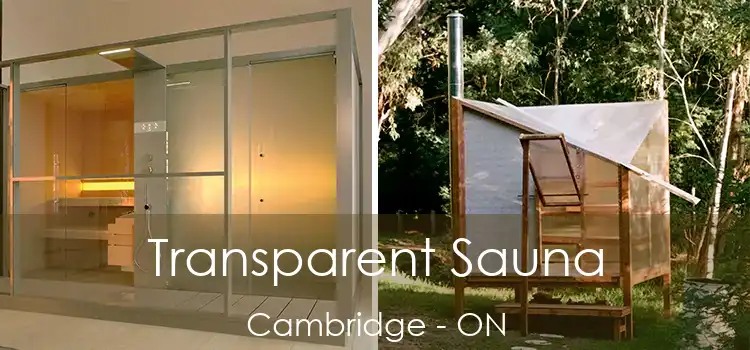  Transparent Sauna Cambridge - ON